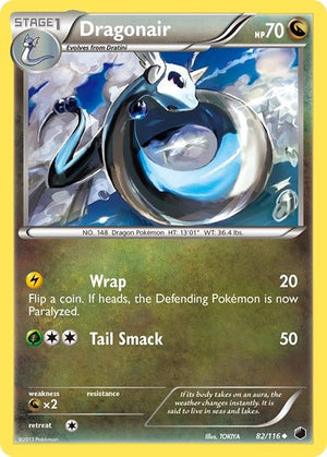 Pokemon TCG - Plasma Freeze - Dragonair - 82/116 - Reverse Holofoil