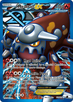 Pokemon TCG - Plasma Freeze - Heatran EX - 109/116 - Holofoil