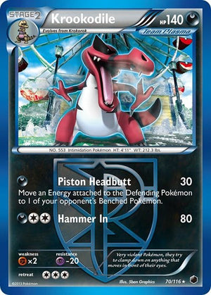 Pokemon TCG - Plasma Freeze - Krookodile - 70/116