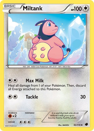 Pokemon TCG - Plasma Freeze - Miltank - 93/116