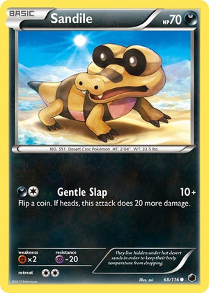 Pokemon TCG - Plasma Freeze - Sandile - 68/116