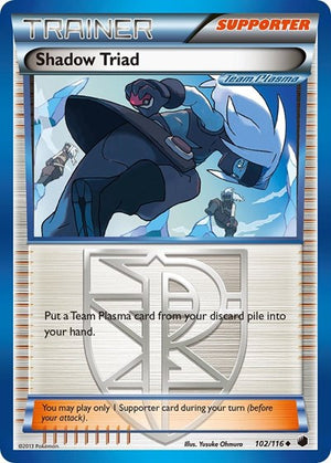 Pokemon TCG - Plasma Freeze - Shadow Triad - 102/116 - Reverse Holofoil