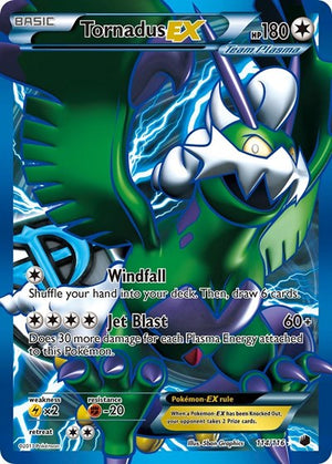 Pokemon TCG - Plasma Freeze - Tornadus EX - 114/116 - Holofoil