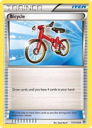 Pokemon TCG - Plasma Storm - Bicycle - 117/135 - Reverse Holofoil