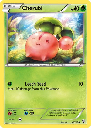 Pokemon TCG - Plasma Storm - Cherubi - 6/135