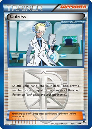 Pokemon TCG - Plasma Storm - Colress - 118/135
