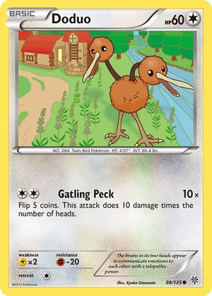 Pokemon TCG - Plasma Storm - Doduo - 99/135