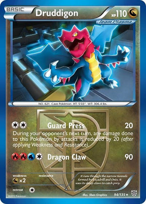 Pokemon TCG - Plasma Storm - Druddigon - 94/135