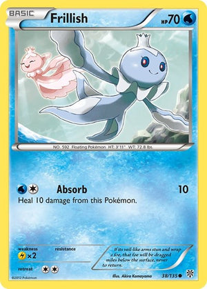 Pokemon TCG - Plasma Storm - Frillish - 38/135 - Reverse Holofoil