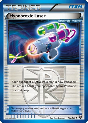 Pokemon TCG - Plasma Storm - Hypnotoxic Laser - 123/135 - Reverse Holofoil