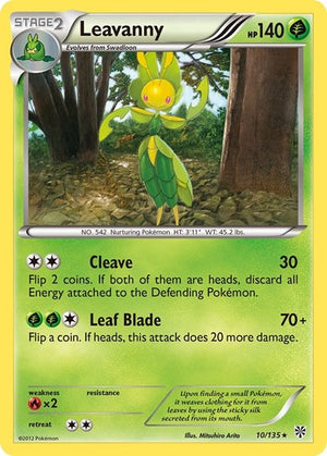 Pokemon TCG - Plasma Storm - Leavanny - 10/135