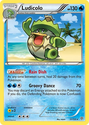 Pokemon TCG - Plasma Storm - Ludicolo - 31/135