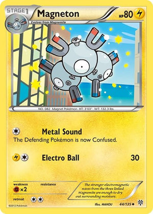 Pokemon TCG - Plasma Storm - Magneton - 44/135 - Reverse Holofoil