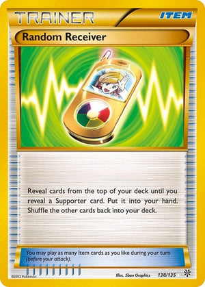 Pokemon TCG - Plasma Storm - Random Receiver - 138/135 - Holofoil