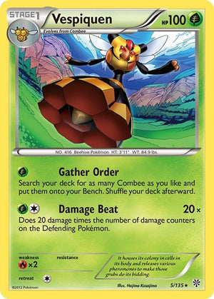 Pokemon TCG - Plasma Storm - Vespiquen - 5/135