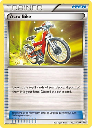 Pokemon TCG - XY - Primal Clash - Acro Bike - 122/160 - Reverse Holofoil