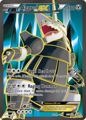 Pokemon TCG - XY - Primal Clash - Aggron EX - 153/160 - Holofoil