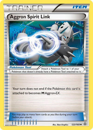 Pokemon TCG - XY - Primal Clash - Aggron Spirit Link - 123/160
