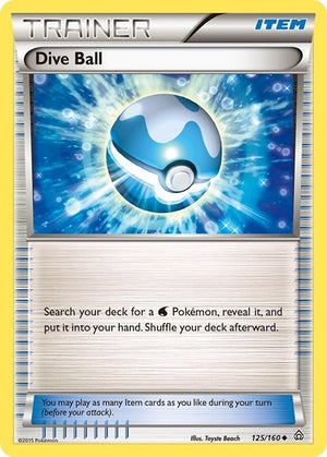 Pokemon TCG - XY - Primal Clash - Dive Ball - 125/160