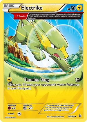 Pokemon TCG - XY - Primal Clash - Electrike - 60/160