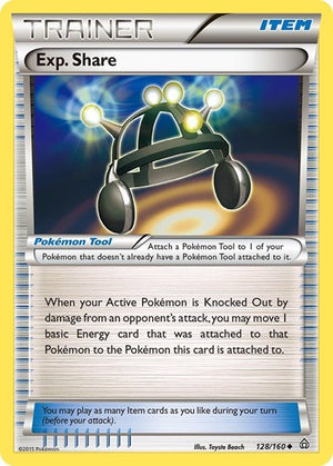 Pokemon TCG - XY - Primal Clash - Exp. Share - 128/160