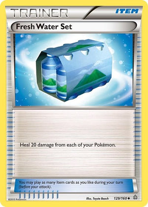 Pokemon TCG - XY - Primal Clash - Fresh Water Set - 129/160 - Reverse Holofoil