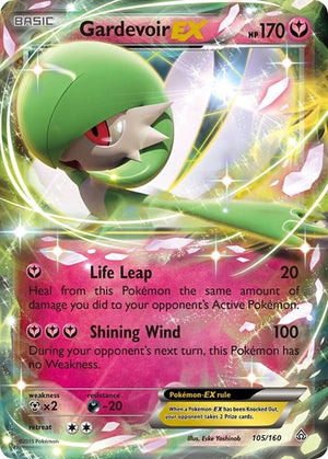 Pokemon TCG - XY - Primal Clash - Gardevoir EX - 105/160 - Holofoil