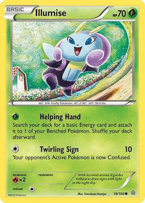 Pokemon TCG - XY - Primal Clash - Illumise - 18/160