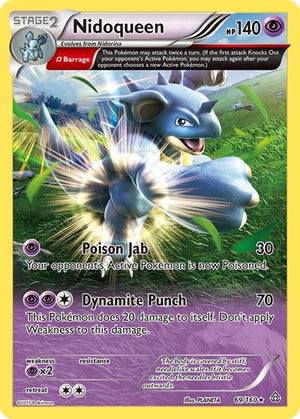 Pokemon TCG - XY - Primal Clash - Nidoqueen - 69/160
