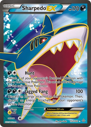 Pokemon TCG - XY - Primal Clash - Sharpedo EX - 152/160 - Holofoil