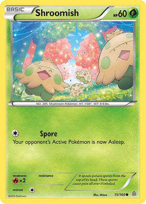 Pokemon TCG - XY - Primal Clash - Shroomish - 15/160