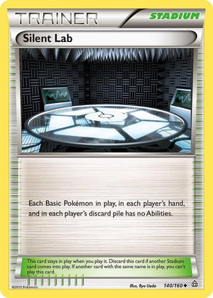 Pokemon TCG - XY - Primal Clash - Silent Lab - 140/160 - Reverse Holofoil