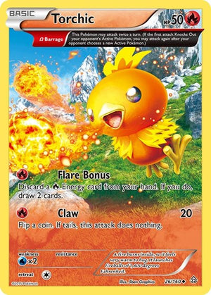 Pokemon TCG - XY - Primal Clash - Torchic - 26/160