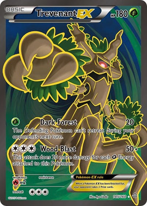 Pokemon TCG - XY - Primal Clash - Trevenant EX - 145/160 - Holofoil