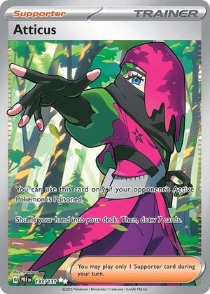 Pokemon TCG - SV: Prismatic Evolutions - Atticus - 133/131 - Holofoil