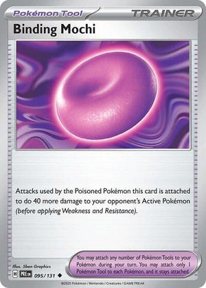 Pokemon TCG - SV: Prismatic Evolutions - Binding Mochi - 095/131