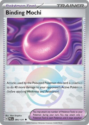 Pokemon TCG - SV: Prismatic Evolutions - Binding Mochi - 095/131 - Pokeball Holofoil
