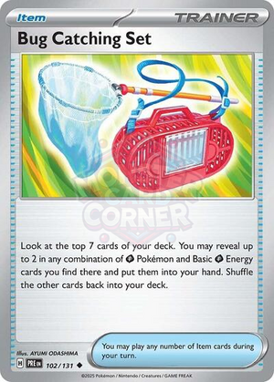Pokemon TCG - SV: Prismatic Evolutions - Bug Catching Set - 102/131 - Reverse Holofoil