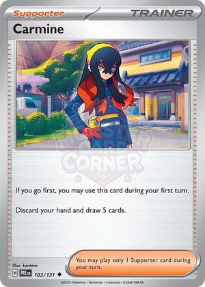 Pokemon TCG - SV: Prismatic Evolutions - Carmine - 103/131