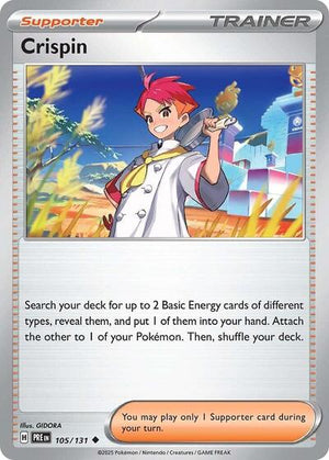 Pokemon TCG - SV: Prismatic Evolutions - Crispin - 105/131