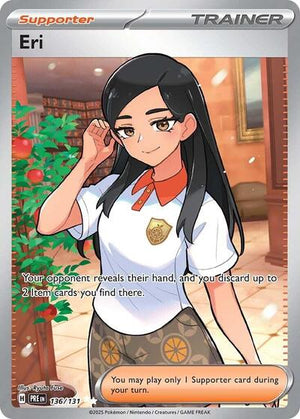 Pokemon TCG - SV: Prismatic Evolutions - Eri - 136/131 - Holofoil
