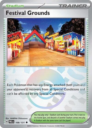 Pokemon TCG - SV: Prismatic Evolutions - Festival Grounds - 108/131 - Pokeball Holofoil