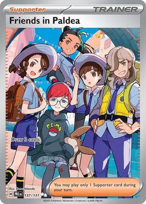 Pokemon TCG - SV: Prismatic Evolutions - Friends in Paldea - 137/131 - Holofoil