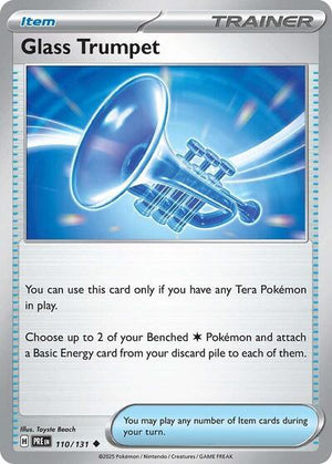 Pokemon TCG - SV: Prismatic Evolutions - Glass Trumpet - 110/131