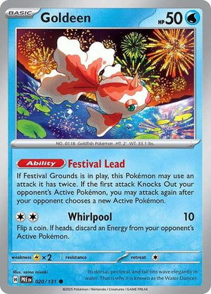 Pokemon TCG - SV: Prismatic Evolutions - Goldeen - 020/131