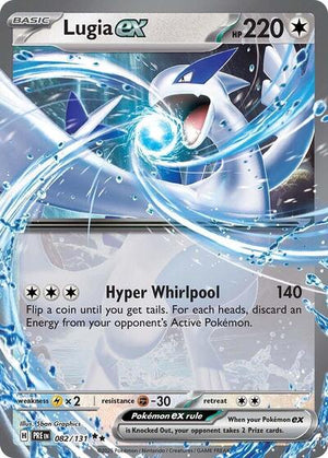 Pokemon TCG - SV: Prismatic Evolutions - Lugia ex - 082/131 - Holofoil