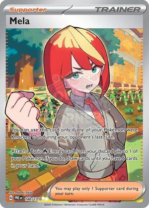 Pokemon TCG - SV: Prismatic Evolutions - Mela - 140/131 - Holofoil