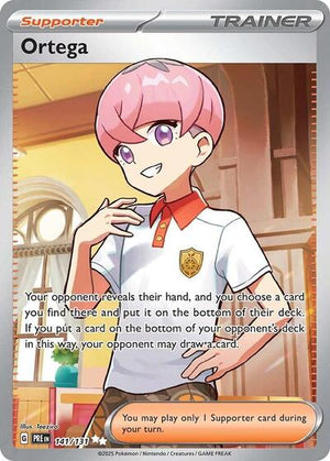 Pokemon TCG - SV: Prismatic Evolutions - Ortega - 141/131 - Holofoil