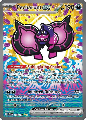Pokemon TCG - SV: Prismatic Evolutions - Pecharunt ex - 163/131 - Holofoil