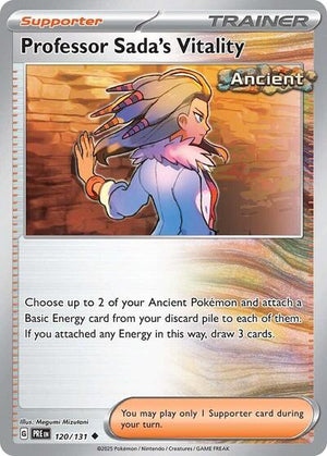 Pokemon TCG - SV: Prismatic Evolutions - Professor Sada's Vitality - 120/131 - Reverse Holofoil